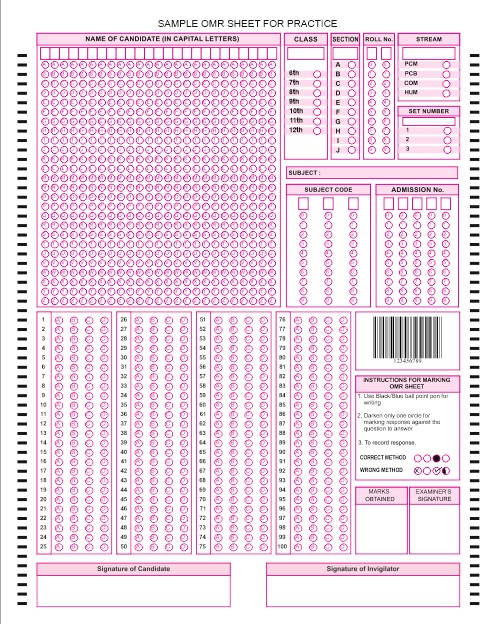 A4-100-mcq-omr-sheet image