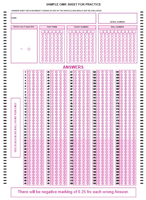 A4-ssc-mcq-omr-sheet image